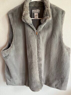 Gray Furry Jacket